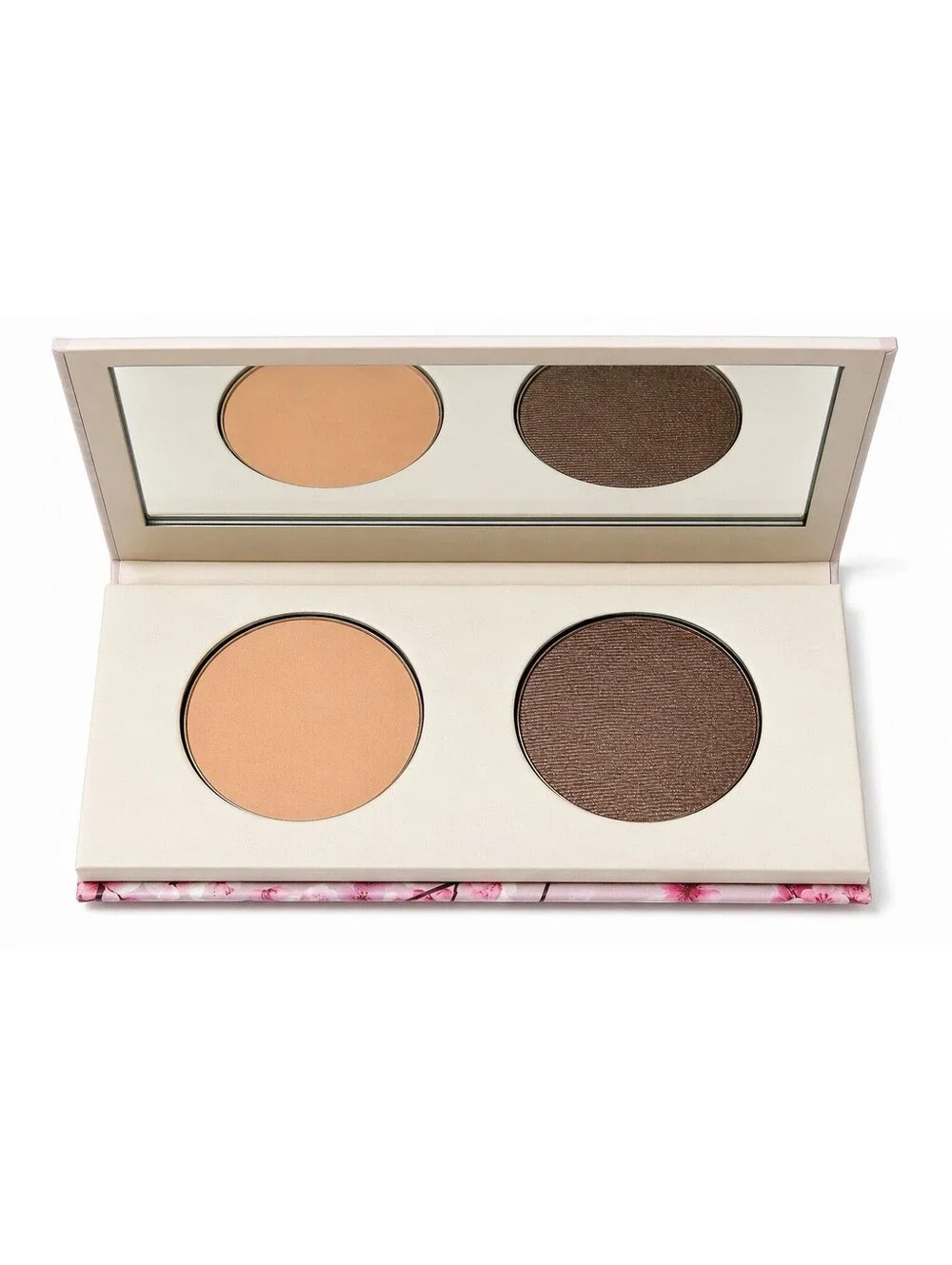 Mally Frosted Taupe Eye Shadow Duo Palette New Base & Shadow 0.22 Oz 6.2g